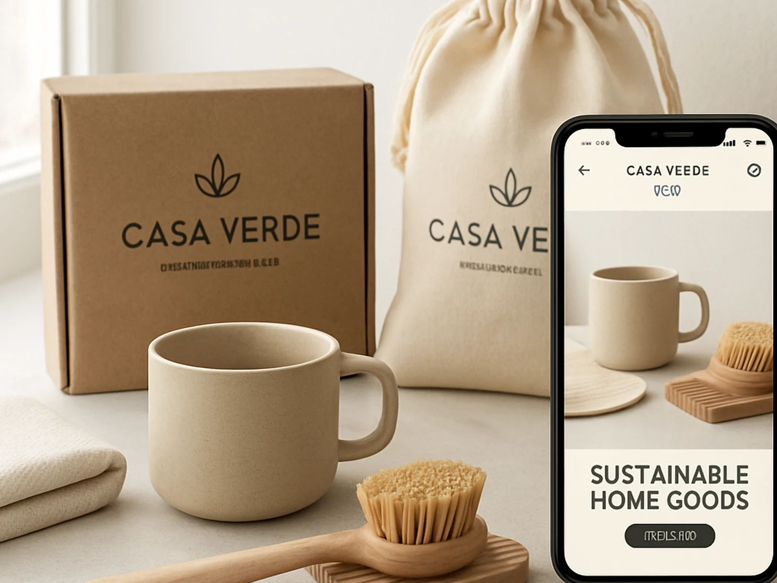 Casa Verde e-commerce website by designsprostudio Lisbon